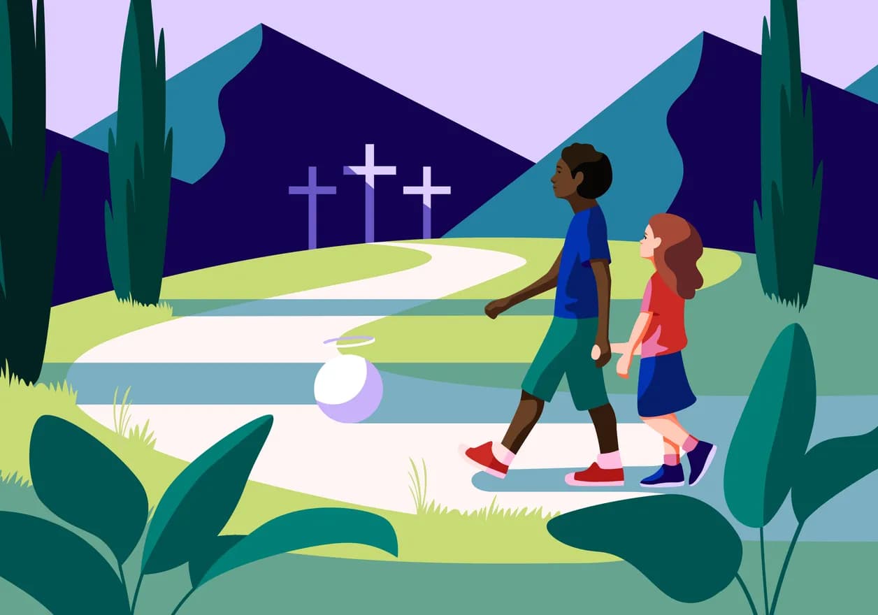 Mit Jesus auf dem Kreuzweg